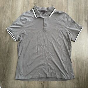 Michael Kors men’s short sleeve collared polo size large